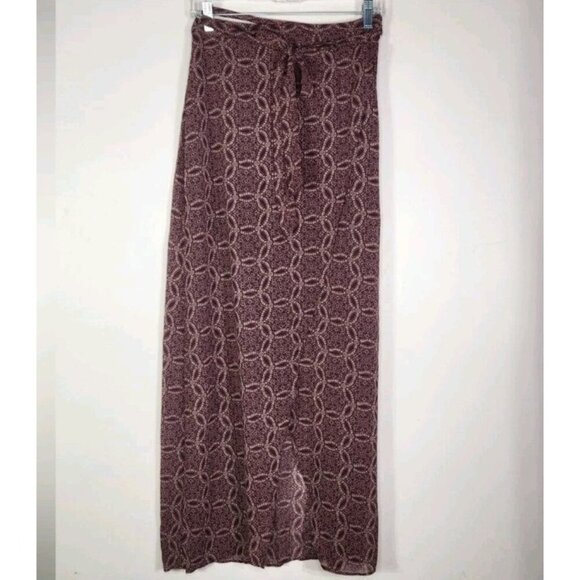 Forever 21 Midi Wrap Contemporary Skirt Women Size M Coastal - Picture 2 of 10